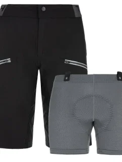 Dámske cyklistické šortky Trackee-w black - Kilpi