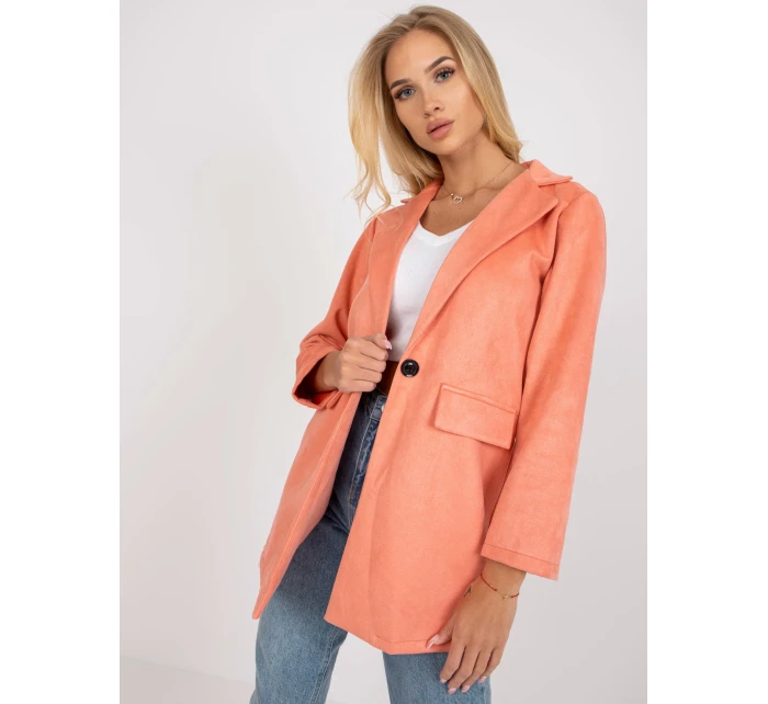 Dámske sako DHJ MA 15286 broskyňové