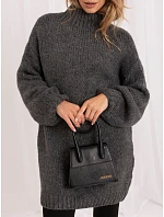 Dámský svetr LC SW model 17655137 tmavě šedý - FPrice