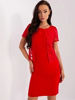 Šaty LK SK 509284 1.80 červená