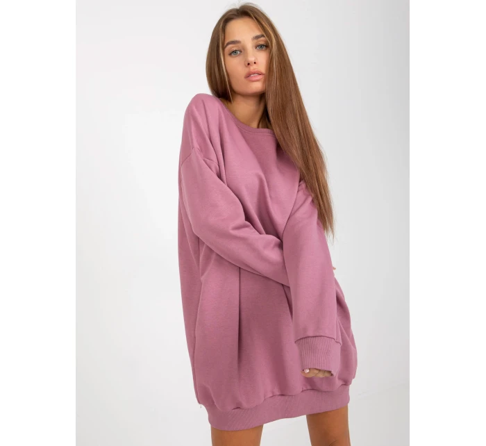 Mikina RV BL 8310.60 tmavo ružová