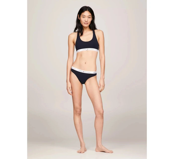 Dámske tangá THONG UW0UW03835 DW5 dark blue - Tommy Hilfiger Dámske tangá THONG UW0UW03835 DW5 dark blue - Tommy Hilfiger