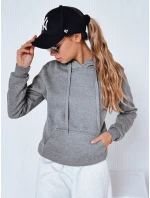 Dámská mikina BASIC s kapucí antracitová model 21962134 - FashionStreet