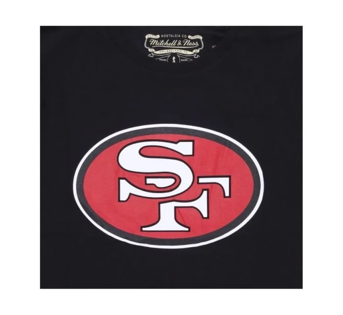 Mitchell & Ness NFL Team Logo Tee San Francisco M 49ERSS BMTRINTL1053-SF4BLCK Tričko