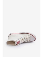 Wysokie Trampki Męskie Big Star NN174104 Białe