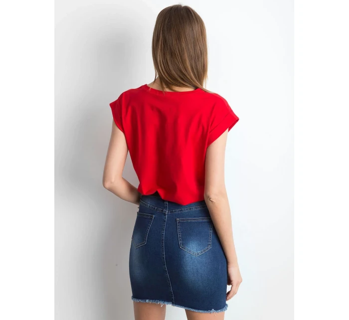 Tričko RV TS 4833.01P červená