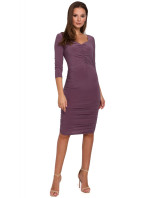 Dámske šaty K006 fialová - Makover