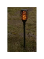 SOLÁRNA BATERKA TANCUJÚCE PLAMENE 12X12X78CM 36 LED XXXL