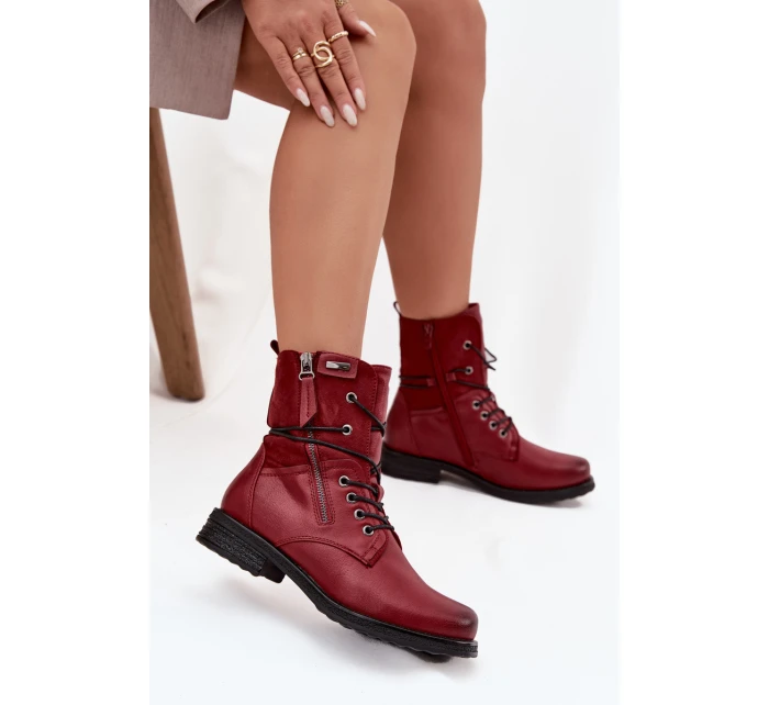 Dámské workery bordó model 21715585 - EVENTO Dámské workery bordó model 21715585 - EVENTO