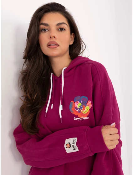 Bluza model 21378644 fuksjowy - FPrice Bluza model 21378644 fuksjowy - FPrice