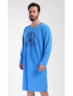 Pánská noční košile s dlouhým rukávem model 21822084 - Vienetta