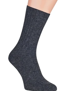 Pánske ponožky 53 graphite - Skarpol