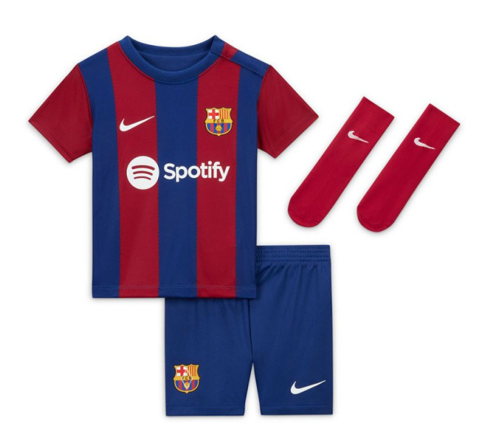 Nike FC Barcelona 2023/24 Home Junior Futbalová súprava DX2815-456 Deti