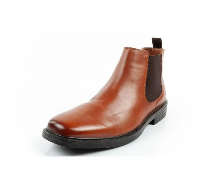 Pánské boty  boots leather brown model 21813737 - Skechers