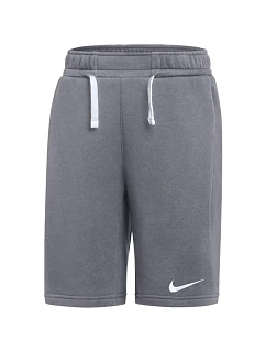 Šedé detské šortky Nike Park 26 Fleece IB1242 063