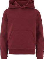 Craft Corporate Community 2.0 Hoodie Jr Detská mikina s kapucňou 81.5322 bordová