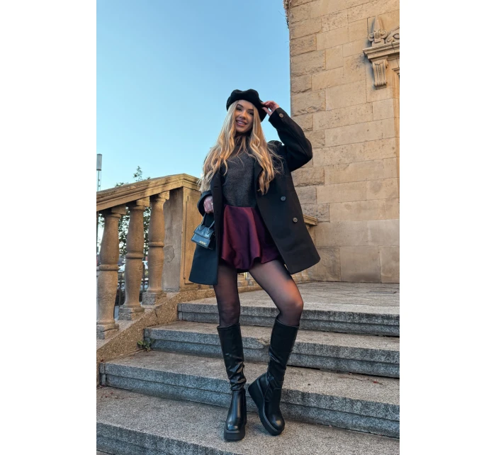 Dámské kozačky na platformě Černé model 21744716 - Boto