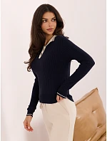 Sweter IR SW model 22404426 granatowy - FPrice Sweter IR SW model 22404426 granatowy - FPrice