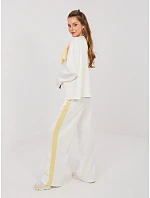 Spodnie dresowe IT DR model 22314596 ecru - FPrice Spodnie dresowe IT DR model 22314596 ecru - FPrice