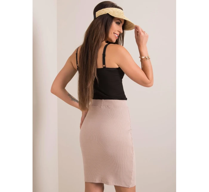 Sukně RV SD model 17399297 béžová - FPrice Sukně RV SD model 17399297 béžová - FPrice