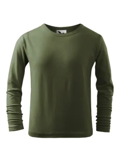 Fit-T LS triko dětské khaki
