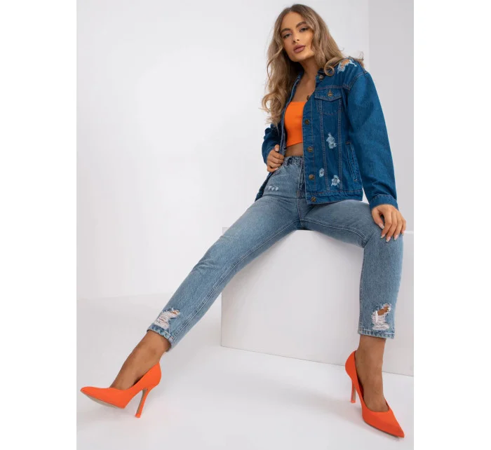 Dámska bunda RO KR CKT 4006 16x modrá - FPrice