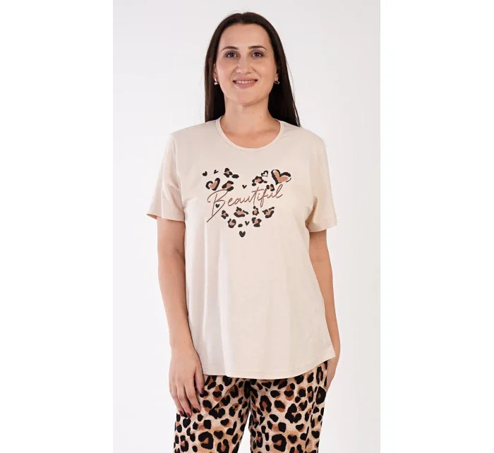 Dámske capri pyžamo Beautiful