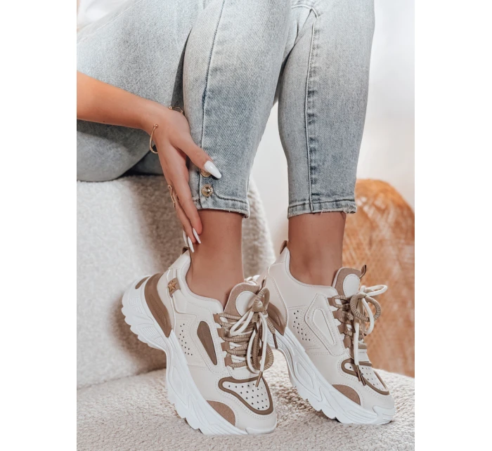 CELESTIC dámske tenisky na platforme béžové FashionStreet ZY0818