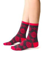 Dámské vánoční ponožky model 21327638 3540 - Steven Dámské vánoční ponožky model 21327638 3540 - Steven