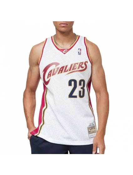 Mitchell & Ness NBA Swingman Jersey Cavaliers 03 Lebron James M SMJYCP19209-CCAWHIT03LJA pánske Mitchell & Ness NBA Swingman Jersey Cavaliers 03 Lebron James M SMJYCP19209-CCAWHIT03LJA pánske