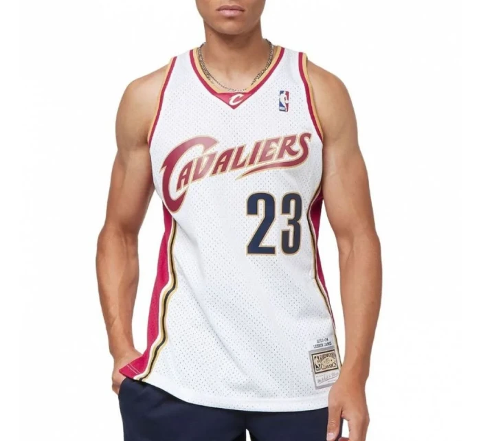 Mitchell & Ness NBA Swingman Jersey Cavaliers 03 Lebron James M SMJYCP19209-CCAWHIT03LJA pánske Mitchell & Ness NBA Swingman Jersey Cavaliers 03 Lebron James M SMJYCP19209-CCAWHIT03LJA pánske