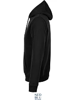 Men Pánská mikina s kapucí deep black model 22500486 - NEOBLU Men Pánská mikina s kapucí deep black model 22500486 - NEOBLU