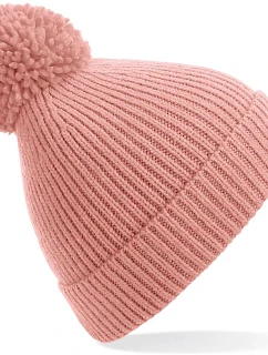 Beechfield B 382 Pletená čiapka s bambulou 53.0382 blush