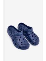 Klapki Męskie Piankowe LEMIGO 807 Granatowe