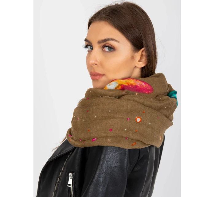 Tunelová šála AT KM model 17657819 tmavě lila - FPrice