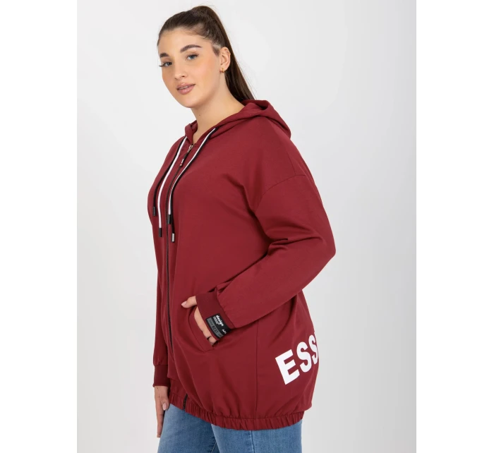 Mikina RV BL model 17821442 bordó - FPrice Mikina RV BL model 17821442 bordó - FPrice