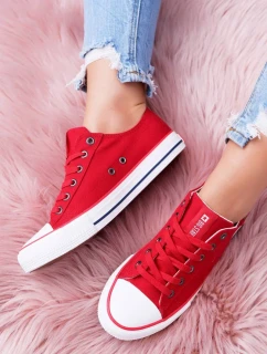 Dámské klasické tenisky Big Star - červené