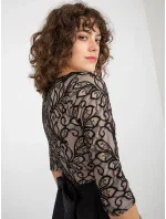 Dámske šaty LK SK 506589 3.05P čierna - FPrice