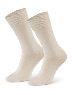 Pánske prírodné ponožky 100% bavlna 200