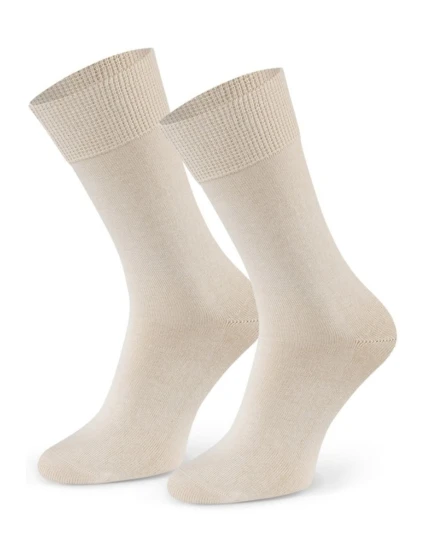 Pánske prírodné ponožky 100% bavlna 200