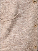Kardigan damski z cappuccino model 22363348 - FashionStreet