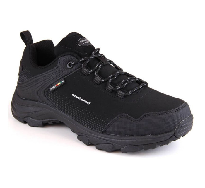 American Club Jr AM930 čierna softshellová športová obuv