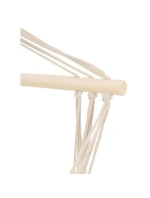 BRAZÍLSKA ZÁVESNÁ SEDAČKA HAMAK 100x50 cm NATURE S VNÚTORNÝM POLŠTÁROM JUNGLE LIGHT BRAZÍLSKA ZÁVESNÁ SEDAČKA HAMAK 100x50 cm NATURE S VNÚTORNÝM POLŠTÁROM JUNGLE LIGHT