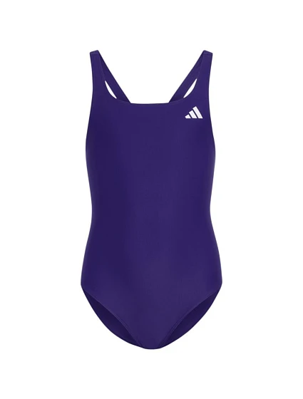 Detské plavky adidas s výstrihom do V v fialovej farbe KS2955 Detské plavky adidas s výstrihom do V v fialovej farbe KS2955