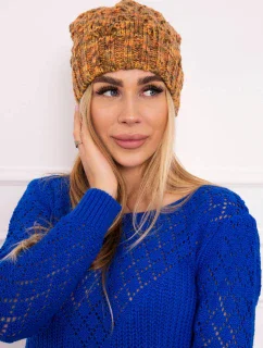 Fleecová čepice hnědá model 18750835 - K-Fashion