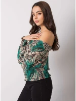 Blúzka DHJ BZ 15175.05P zelená