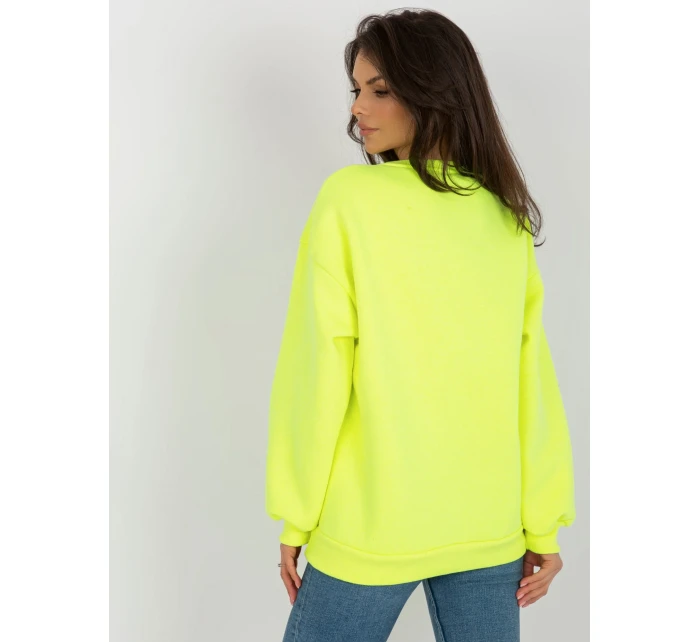 Mikina EM BL 617 5.00X fluo žltá Mikina EM BL 617 5.00X fluo žltá