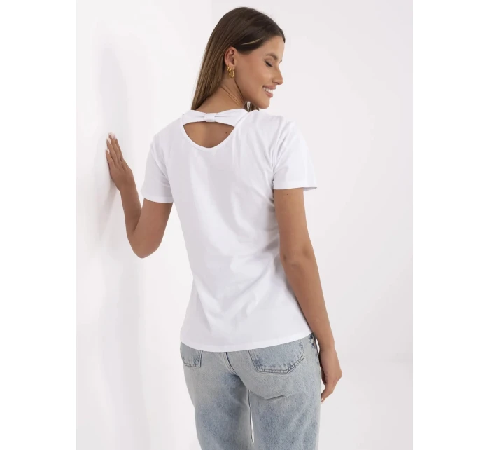 Tričko NM TS NG25285.74P white beige