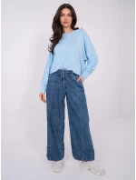 Bluzka RV BZ A model 21808011 jasny niebieski - FPrice Bluzka RV BZ A model 21808011 jasny niebieski - FPrice