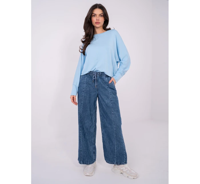 Bluzka RV BZ A model 21808011 jasny niebieski - FPrice Bluzka RV BZ A model 21808011 jasny niebieski - FPrice